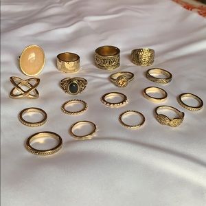 Gold rings